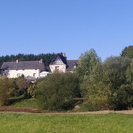 Gite La Pironniere - Piscine, Nature, Au Bord De La Riviere Montreuil-sur-Maine 外观 照片